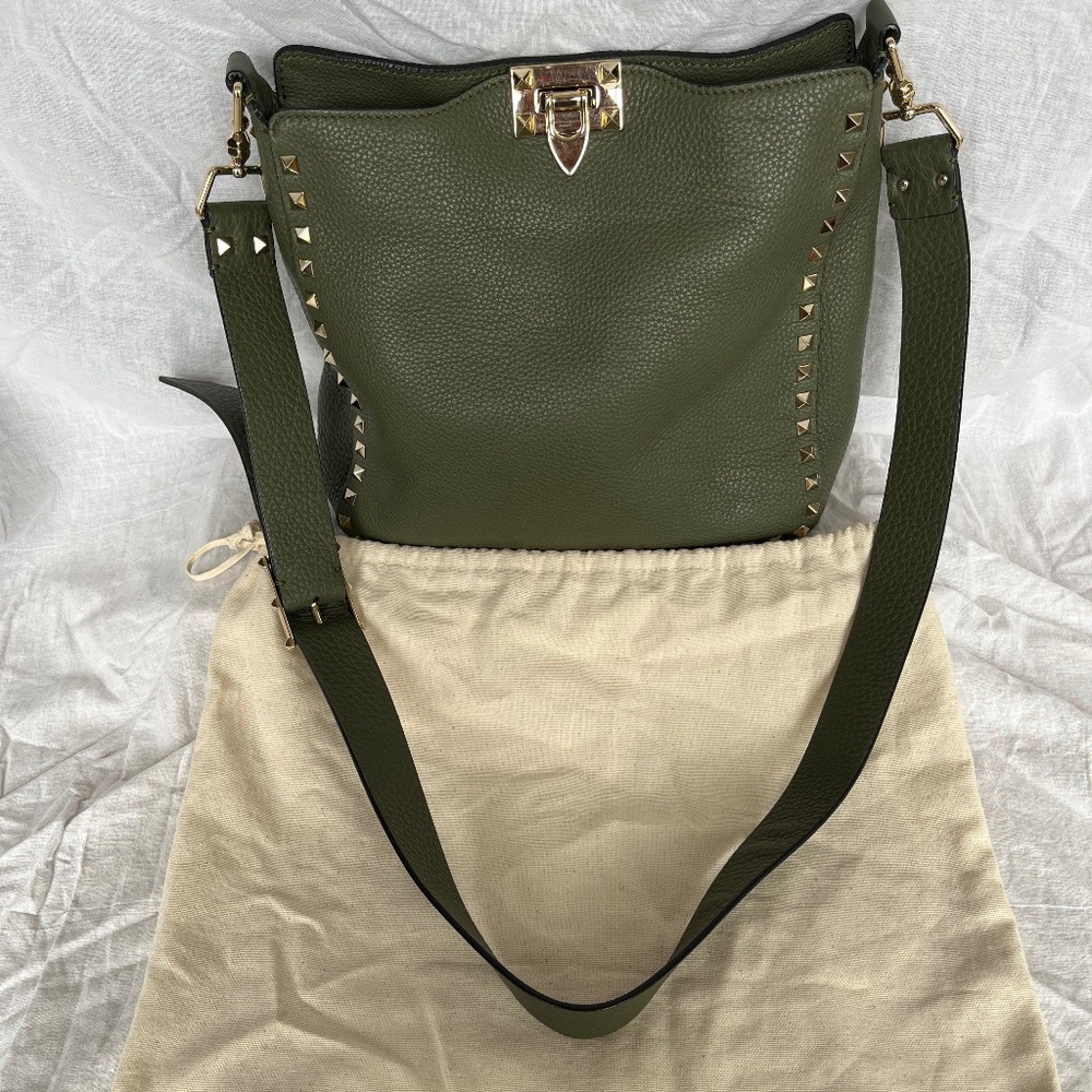 Valentino Studded Leather Crossbody Bag